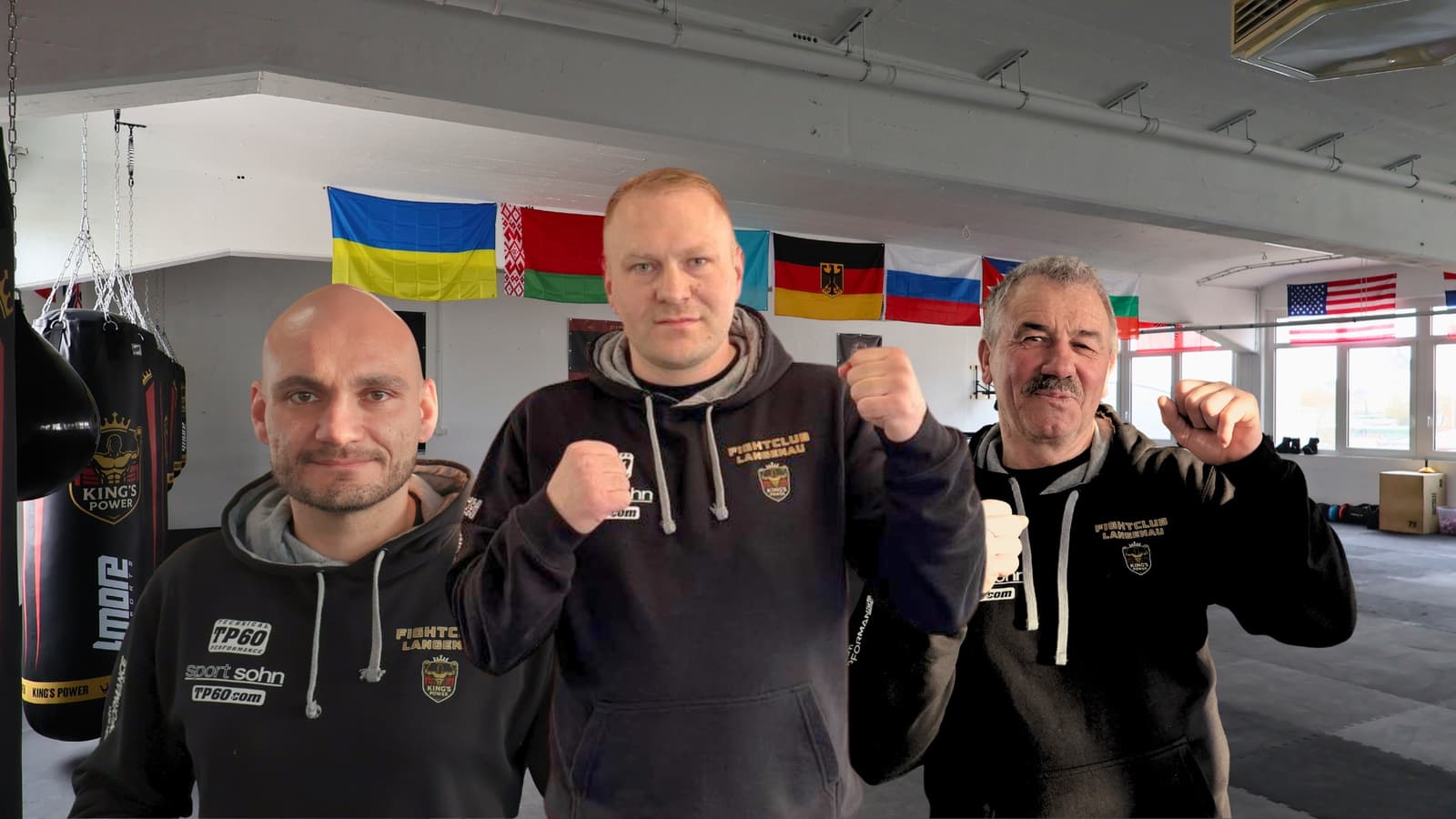 Das Trainerteam von King's Power Langenau